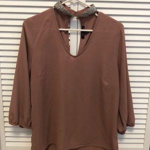 Long sleeve blouse
